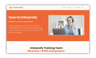 Interpreter Platform Training