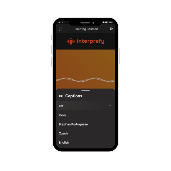Audience Mobile Interface 4