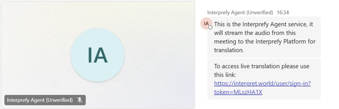Interprefy Agent 1