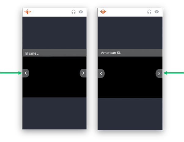 Interprefy Widget sign language