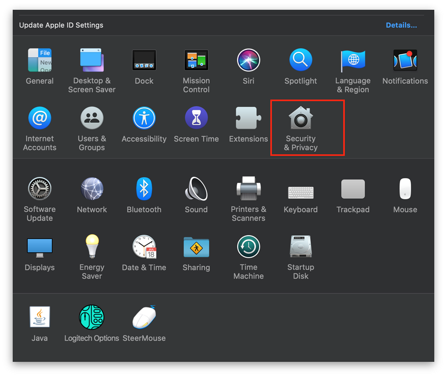 How do I enable screensharing on macOS Chrome?