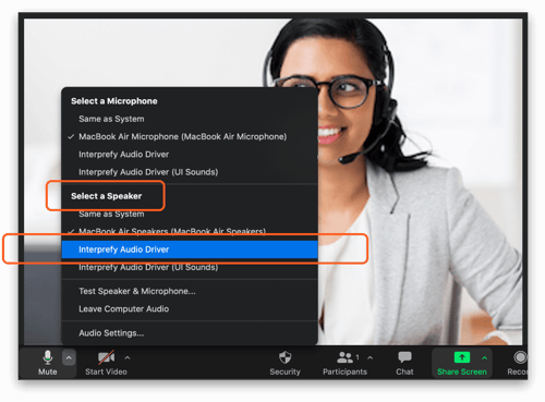 zoom settings